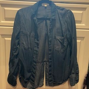 Cloth & Stone XS button down denim